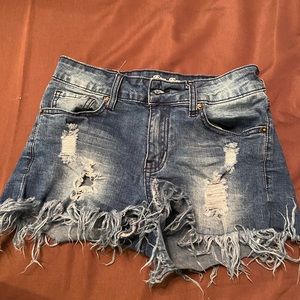 Fringed Shorts